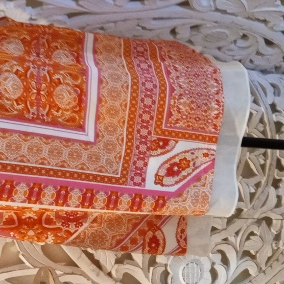 ROSE+OLIVE Women's SZ XL Flowy Spring Summer Paisley Design Tank Top - Picture 6 of 14